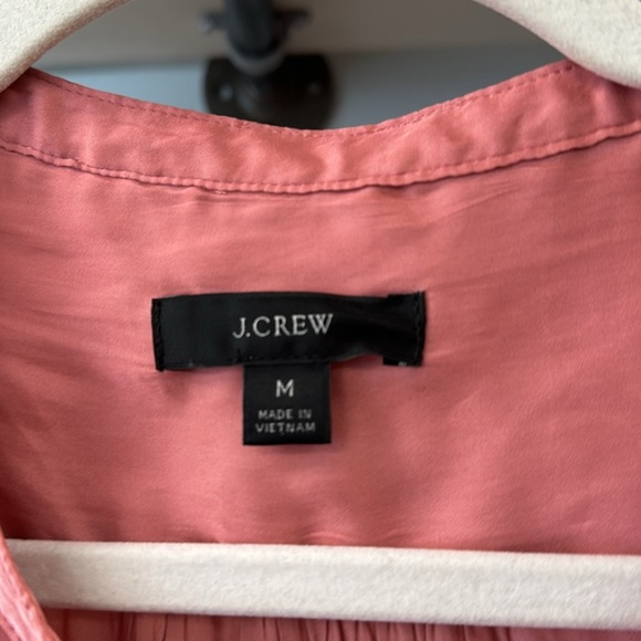 J. Crew Featherweight Satin Tie-Neck Top for Women - Picture 4 of 11